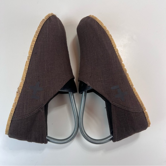 OTZ Cork Lite Women Linen Espadrille Pull On Size 38 - Picture 7 of 9